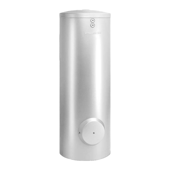 Viessmann Vitocell 300-B Typ EVB Montageanleitung
