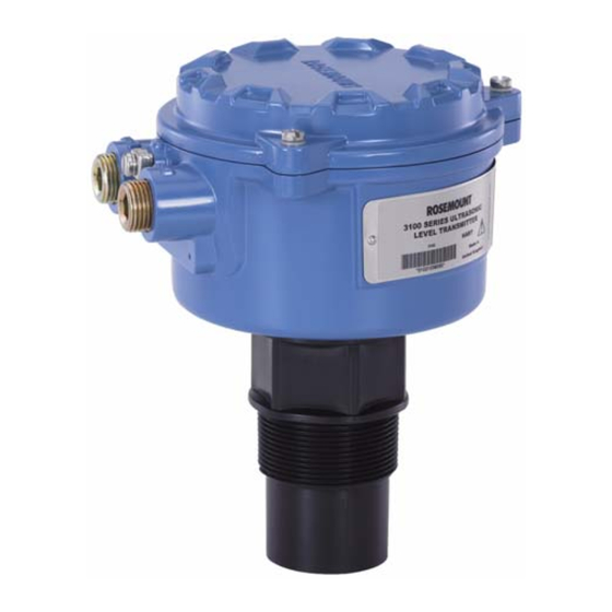 Emerson Rosemount 3102 Kurzanleitung