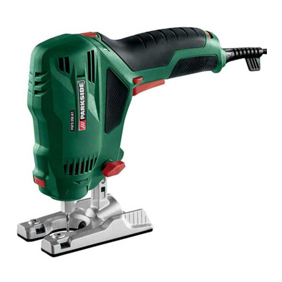 Parkside PSFS 250 A1 Bedienungs- Und Sicherheitshinweise