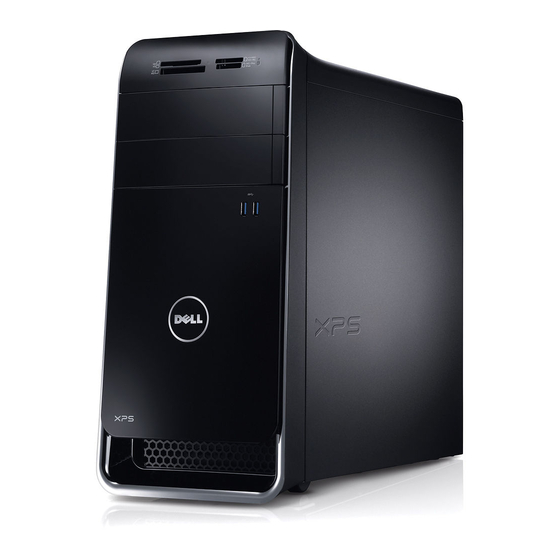 Dell XPS 8500 Bedienungsanleitung