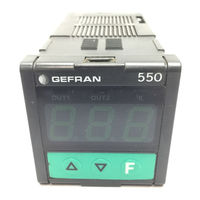 gefran 550 Bedienungsanleitung