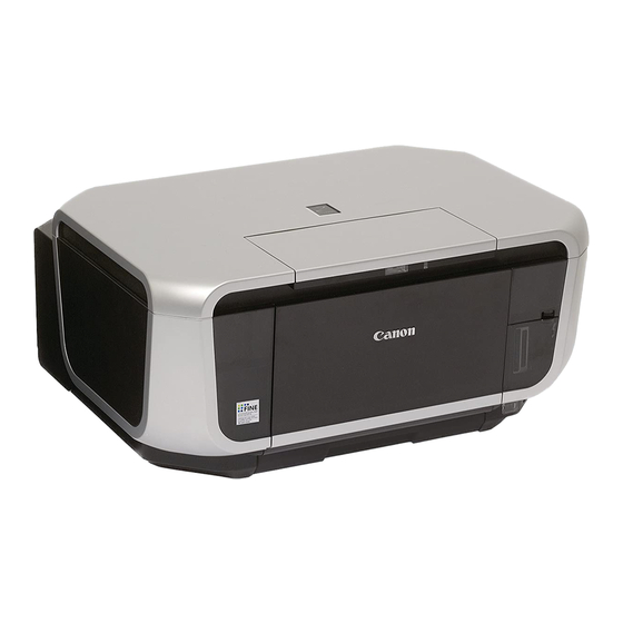Canon Pixma MP810 Kurzanleitung