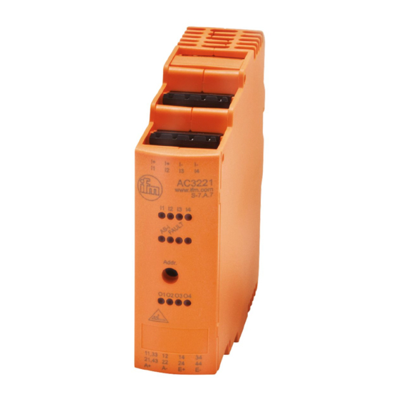 ifm AC3220 Betriebsanleitung