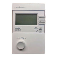 Weishaupt WCM-FS Betriebsanleitung