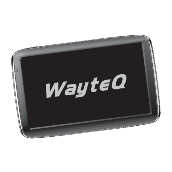 WayteQ X920BT Bedienungsanleitung