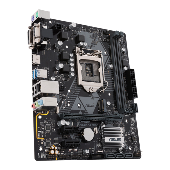 Asus PRIME H310M-AT R2.0 Schnellstarthilfe