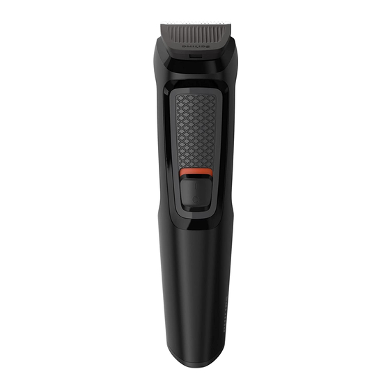 PHILIPS MULTIGROOM 3000 SERIE BEDIENUNGSANLEITUNG PdfHerunterladen
