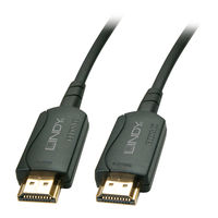 Lindy HDMI 4K Hybrid Cable Benutzerhandbuch