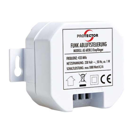 Protector AS-6030.3 V2 Betriebsanleitung