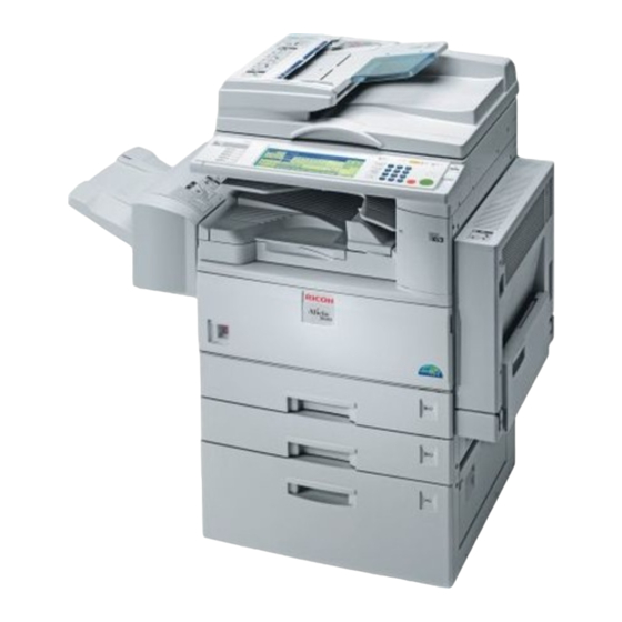 Ricoh FAX Option Type 3045 Bedienungsanleitung