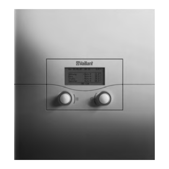 Vaillant VRC 630 Installationsanleitung