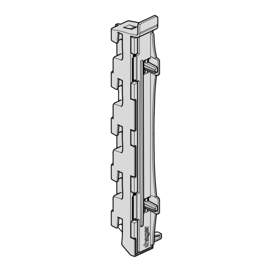 hager ZZ55SAVE Montageanleitung