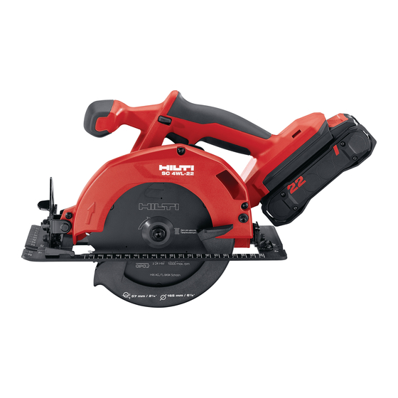 Hilti NURON SC 4WL-22 Original Bedienungsanleitung