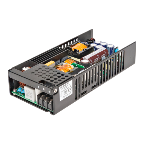 TDK-Lambda CUS350M Installationsanleitung
