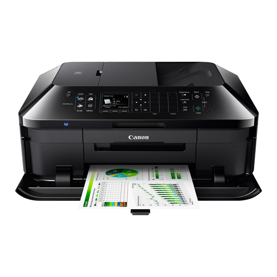 Canon Pixma MX725 series Handbuch