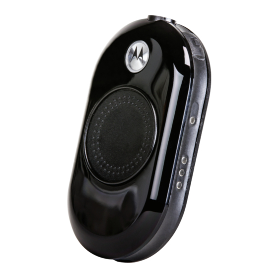Motorola CLP series Kurzreferenz