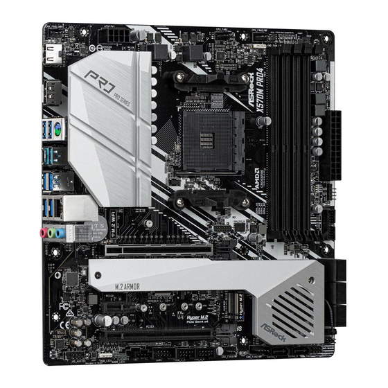 ASROCK X570M Pro4 Bedienungsanleitung