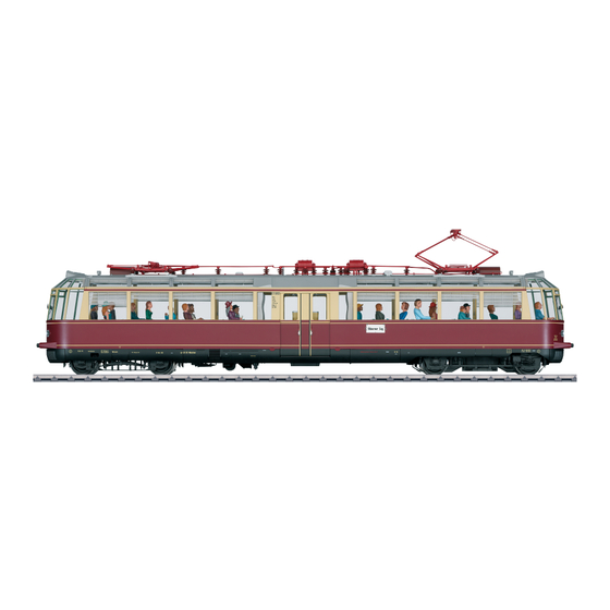 Märklin ET 91 01 Serie Bedienungsanleitung