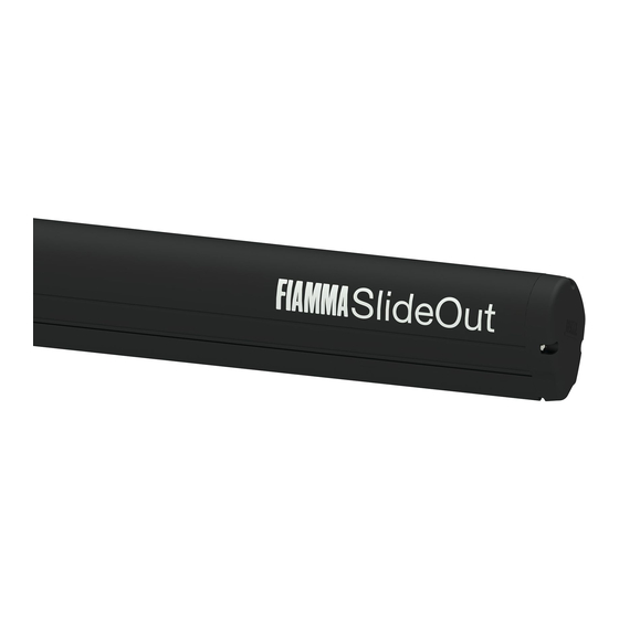 Fiamma SlideOut Montage- Und Gebrauchsanleitung