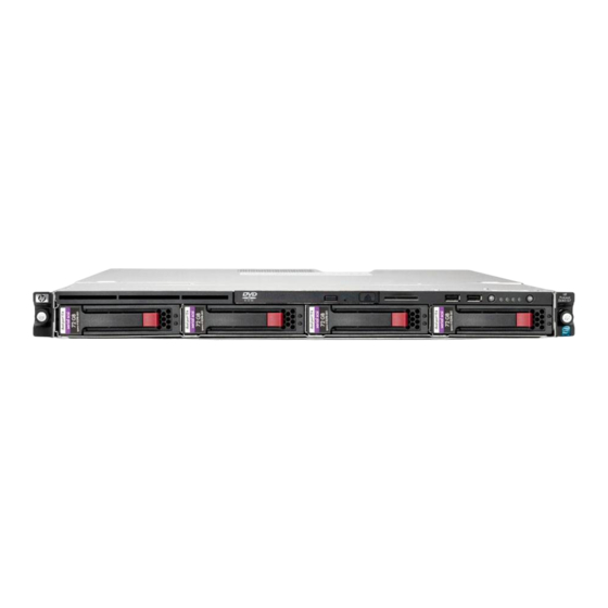 HP ProLiant DL120 G7 Benutzerhandbuch