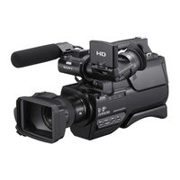 Sony HXR-MC2000E Bedienungsanleitung
