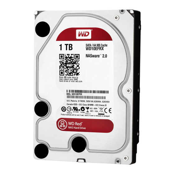 Conrad Western Digital WD100EFAX Bedienungsanleitung