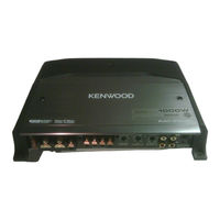 Kenwood KAC-8104D Bedienungsanleitung
