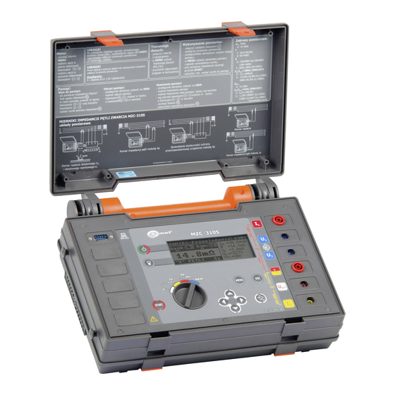 Sonel MZC-310S Bedienungsanleitung