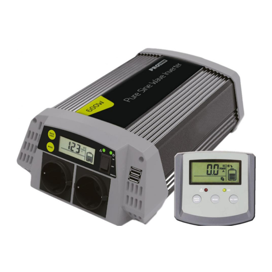 PROUSER PSI600 Bedienungsanleitung