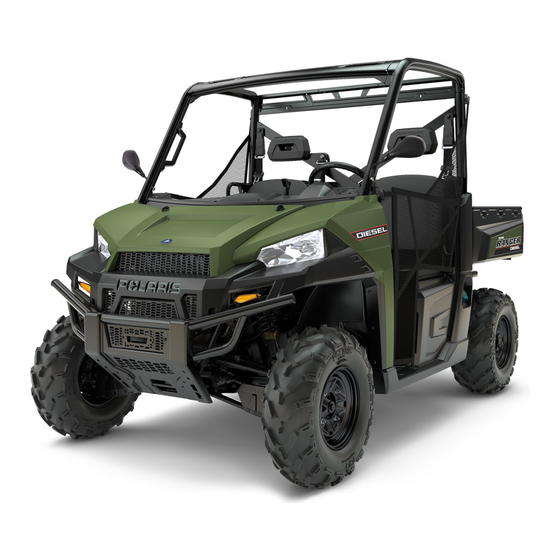 Polaris RANGER Diesel Betriebsanleitung Für Wartung Und Sicherheit