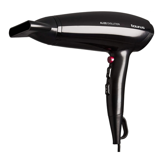 Taurus ALIZE EVOLUTION 2200 Bedienungsanleitung