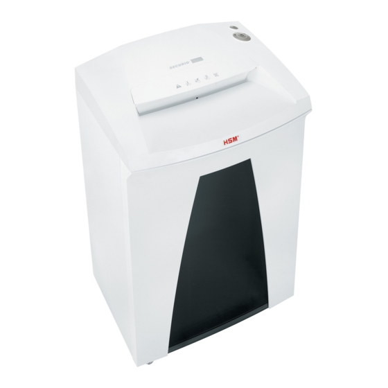 HSM securio B 32 Betriebsanleitung