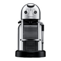 Nespresso Maestria serie Anweisungshandbuch