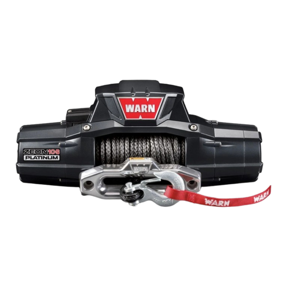 WARN Zeon Platinum Installationsanleitung