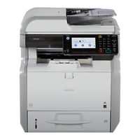 Ricoh Aficio 401 Bedienungsanleitung