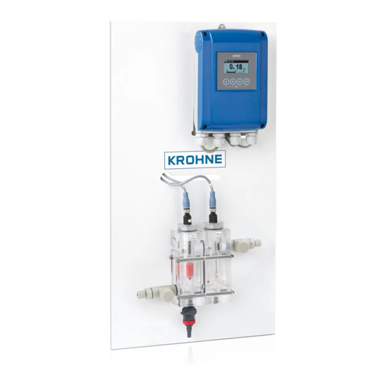 KROHNE OPTISYS CL 1100 Handbuch