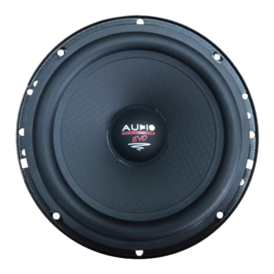 Audio System EVO3 EX Serie Anleitung