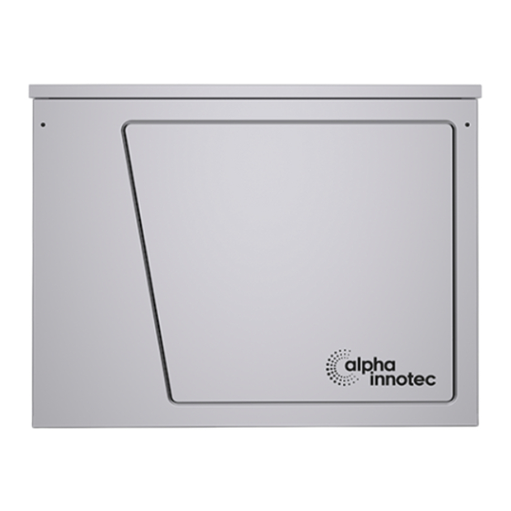 alpha innotec SWP Serie Betriebsanleitung