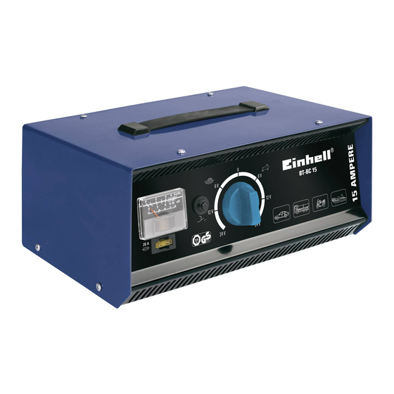 EINHELL BT-BC 15 Bedienungsanleitung