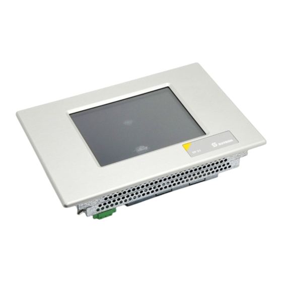 Sutron TesiMod TP21 Anwenderhandbuch