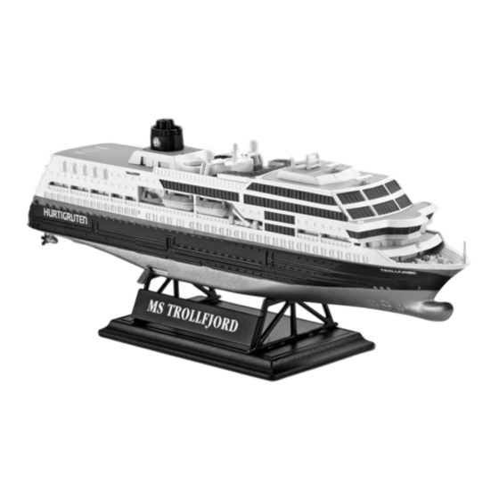 REVELL MS Trollfjord Handbuch