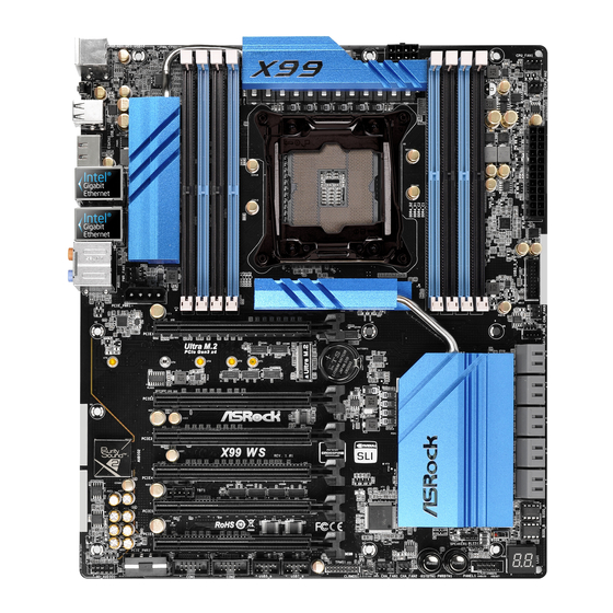 ASROCK X99 WS Bedienungsanleitung