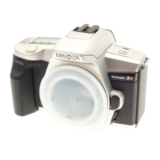 Minolta DYNAX 3L Bedienungsanleitung