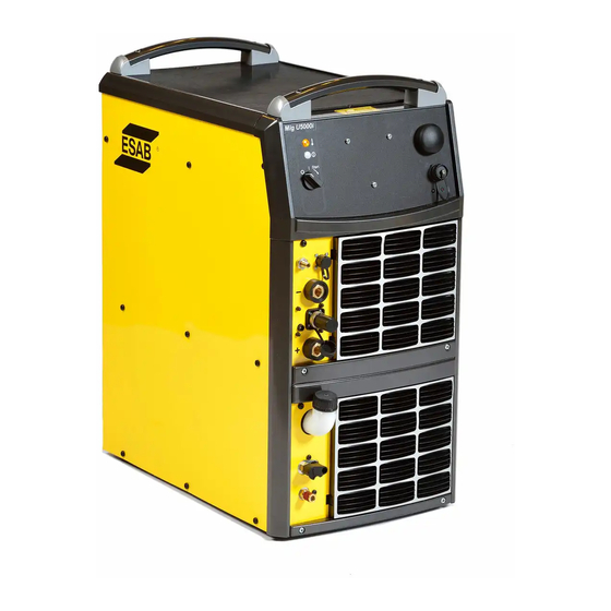 ESAB Aristo Mig U5000i WeldCloud Betriebsanleitung