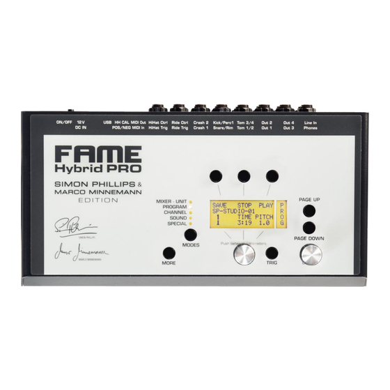 FAME DRU0040488-000 Bedienungsanleitung