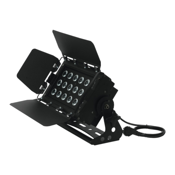 EuroLite led cls-18 qcl rgbw 18x8w 12 Bedienungsanleitung