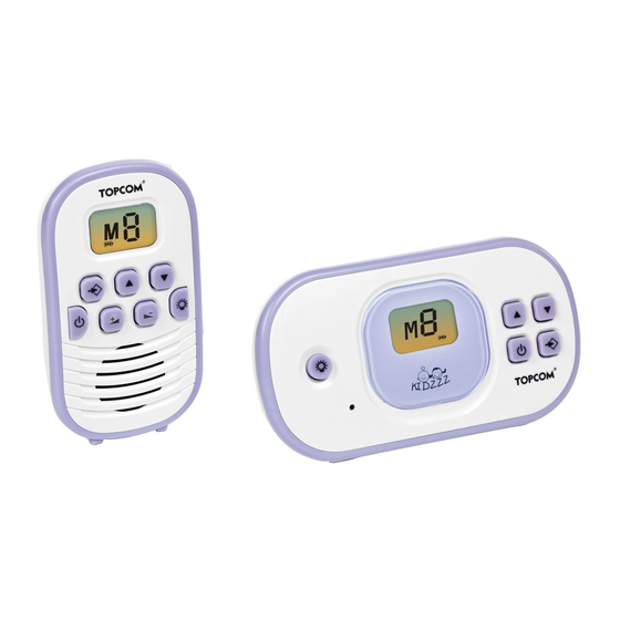 Topcom BABYTALKER 1020 Bedienungsanleitung