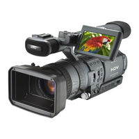 Sony Handycam HDR-FX1E Bedienungsanleitung