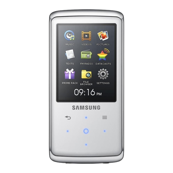Samsung YP-Q2 Handbücher