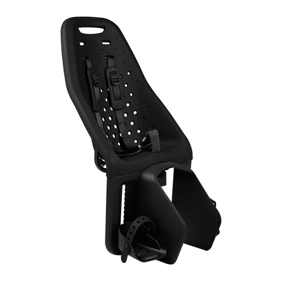 Thule Yepp Maxi Easyfit Bedienungsanleitung